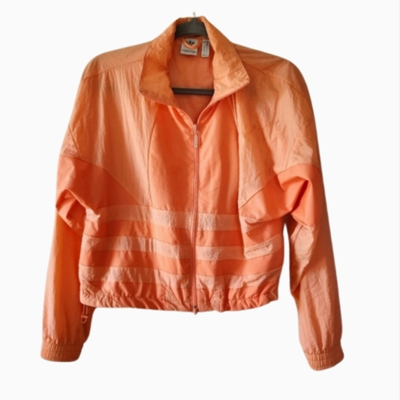 Adidas Peach Orange Jacket - Picture 1 of 5